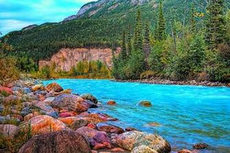 River And Rocks Wallpaper