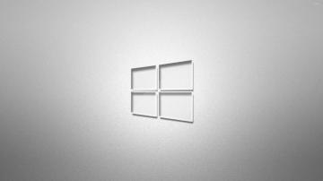 Glass Windows On Grainy Gray Wallpaper Computer