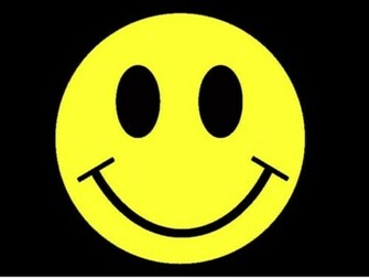 Smiley Face 80s Iron On T Shirt Transfer Yellow