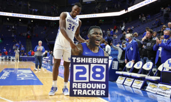 Ncaam Kentucky S Tshiebwe Out Rebounds Entire Wku Team