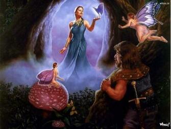 Fantasy Mythical Girls HD Wallpaper