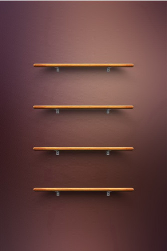 iPhone Shelves Wallpaper Iconoclasm 4s By
