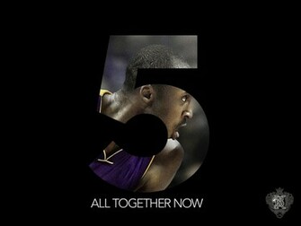 The Black Mamba Kobe Wallpaper After Winning Titles