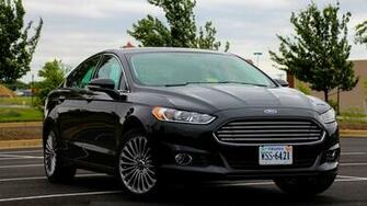 Ford Fusion Black High Resolution Wallpaper