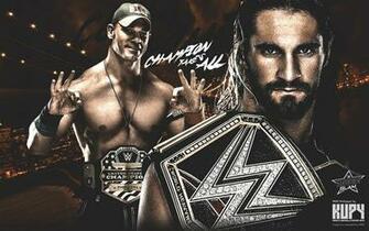 Summerslam John Cena Vs Seth Rollins Wwe Fondo De Pantalla