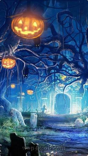 Wallpaper Background Halloween Mobile