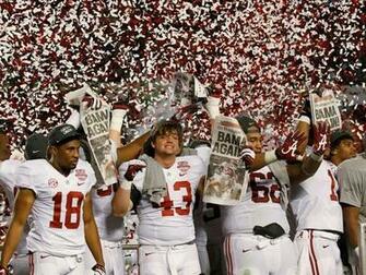 Alabama Champions Championship Ncaa Crimson Tide Wallpaper
