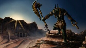 Anubis Computer Wallpaper Desktop Background Id