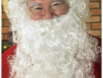 Santa Claus Wig Wallpaper And Image