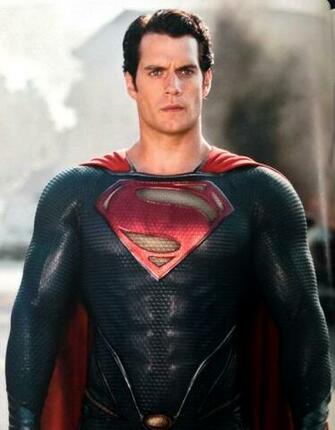 Henry Cavill As Man Of Steel In Walmart Official Movie Guide 13a Jpg