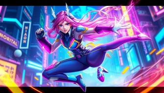 Valorant Neon Wallpaper