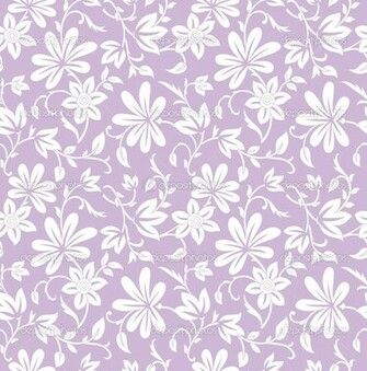 Back To Post Seamless Purple Floral Background Stock Vector Nilesh