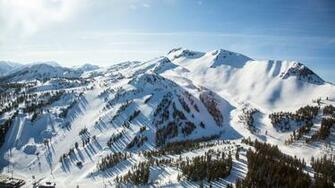 California Winter Mountains Wallpaper