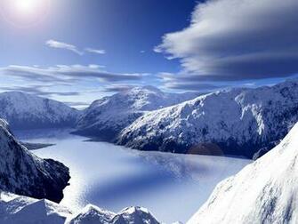 Sweetcouple Ice Snowy Mountains Wallpaper HD High
