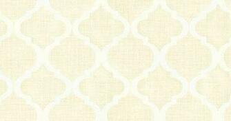 Champagne Quatrefoil Wallpaper