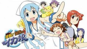 Wallpaper Anime Invasion Squid Girl