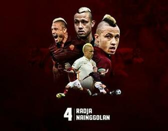Radja Nainggolan As Roma Player On