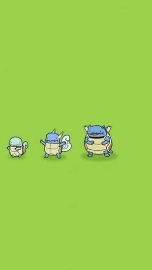 Pokemon Wartortle Squirtle Blastoise