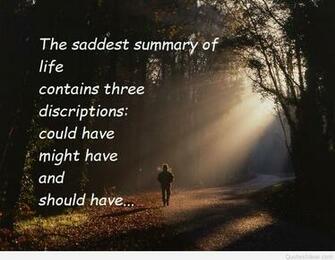 Sad Wallpaper Image With Some Quotes