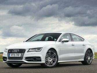 White Audi S7 Wallpaper HD