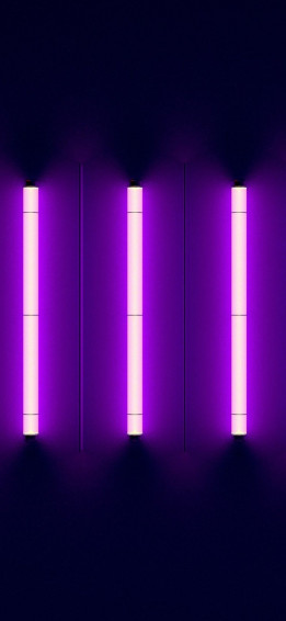 Neon Lights Purple iPhone Xs X HD 4k By Ghost Wallpaper
