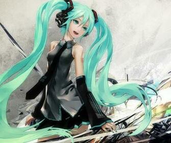 Miku Anime Cell Phone Wallpaper Wallpaper55 Best