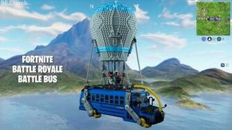 I Made The Battle Bus From Fortnite Royale Out Lego
