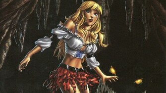 Grimm Fairy Tales Computer Wallpaper Desktop Background