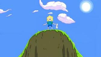 Pixel Desktop Wallpaper Finn On Hill Adventure Time By