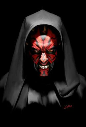 Darth Maul iPhone Wallpaper
