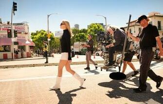 Wallpaper Movie Blonde Los Angeles Shooting