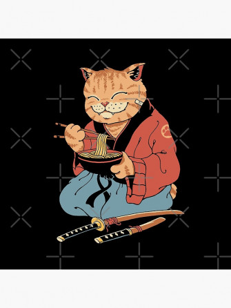 Cat Ramen Poster By Vincenttrinidad