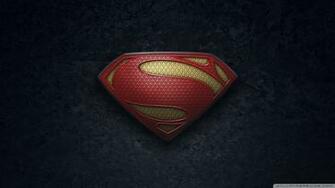 Man Of Steel Logo Desktop Pc And Mac Wallpaper