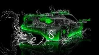 Scion Fr S Water Car Green Neon HD Wallpaper Design By Tony