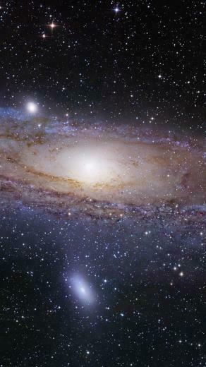 Space Galaxy iPhone Plus Wallpaper HD