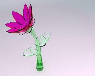 3d Glass Wallpaper Background