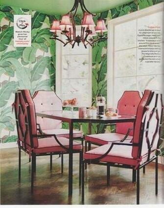 Banana Leaf Wallpaper Vs The Thrill Of Brazillance By Dorothy Draper