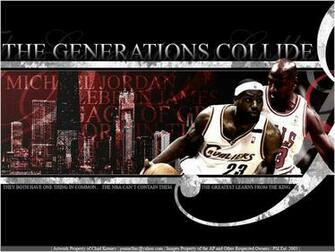Lebron James Vs Michael Jordan Wallpaper By Xgojirax