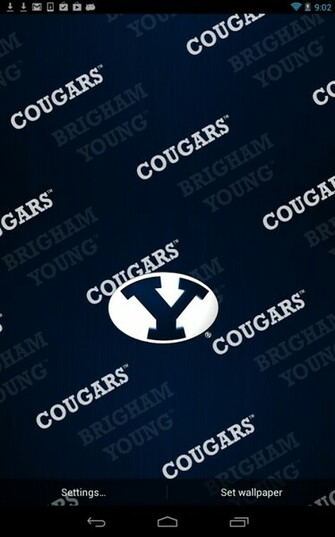 Byu Cougars Live Wallpaper Screenshot