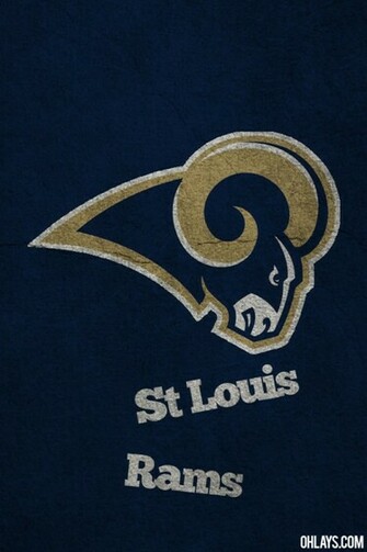 St Louis Rams iPhone Wallpaper Ohlays