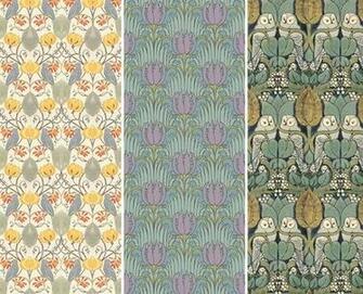 Arts And Crafts Wallpaper From Trustworth Studios Apartment Therapy