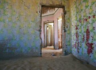 This Abandoned Town In Namibia Has Been Filling With Sand For Years