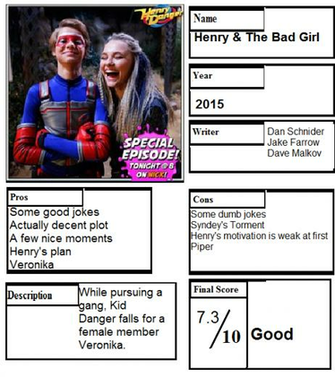 Pros And Cons Henry The Bad Girl By Spongey444