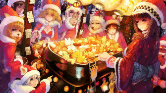 Anime Christmas Pictures Wallpaper