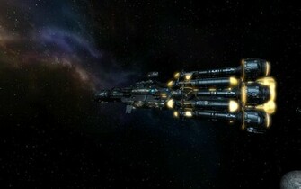 Spaceship Computer Wallpaper Desktop Background Id