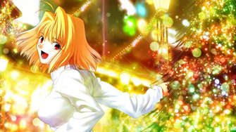 Happy New Year Arcueid HD Wallpaper Background Image