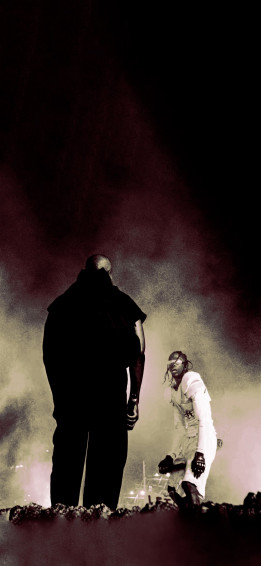 Kanye West X Travis Scott Wallpaper