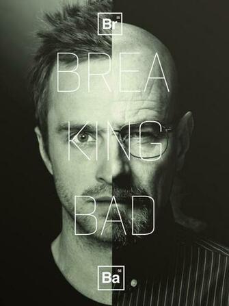 Breaking Bad Monochrome Serie Amc Walter White Jesse