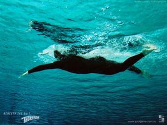 Swimming Cool Wallpaper