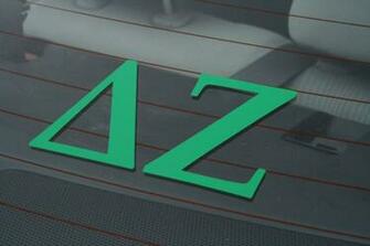 Delta Zeta Desktop Background Bumper Sticker